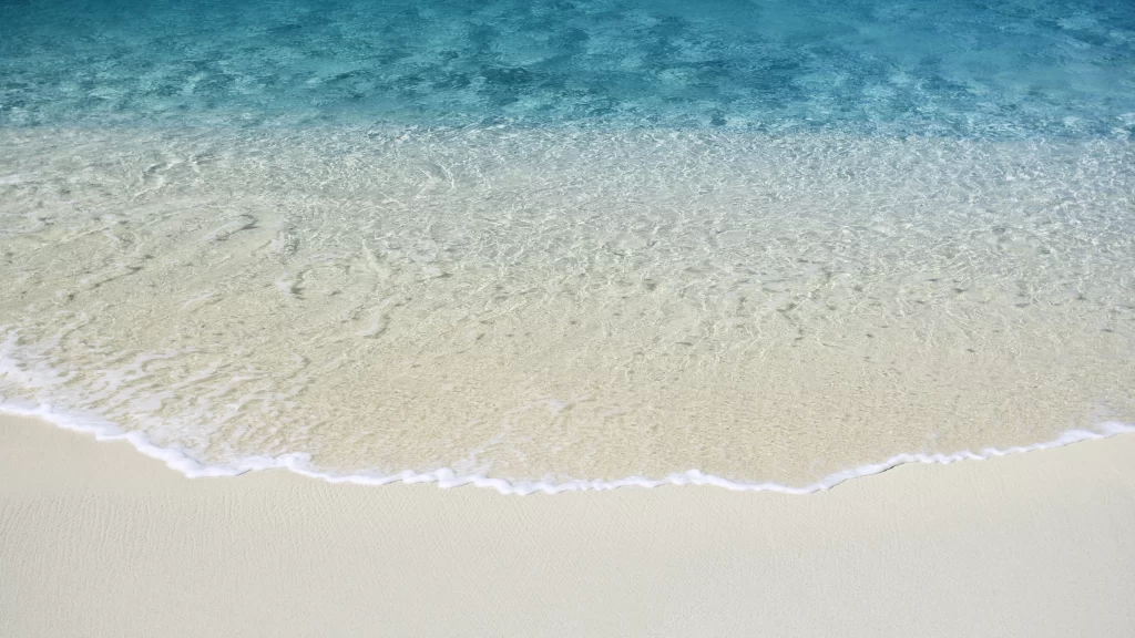 beach, ocean, waves, sand, clear, blue