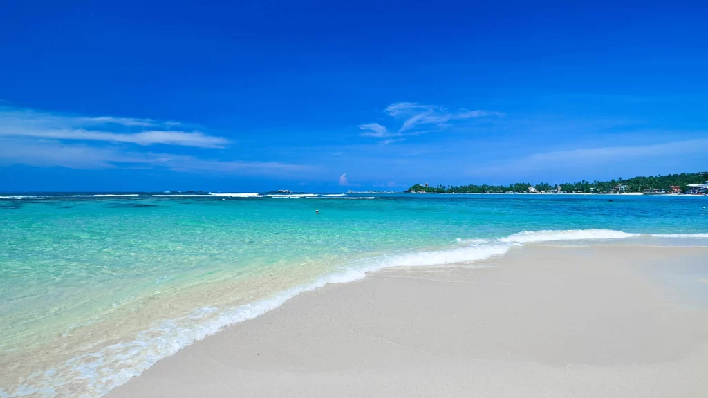 beach, ocean, waves, sand, sky, clear