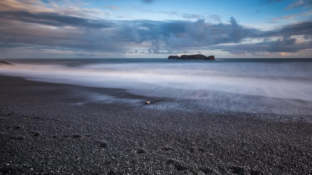 beach ocean waves sky clouds sunset