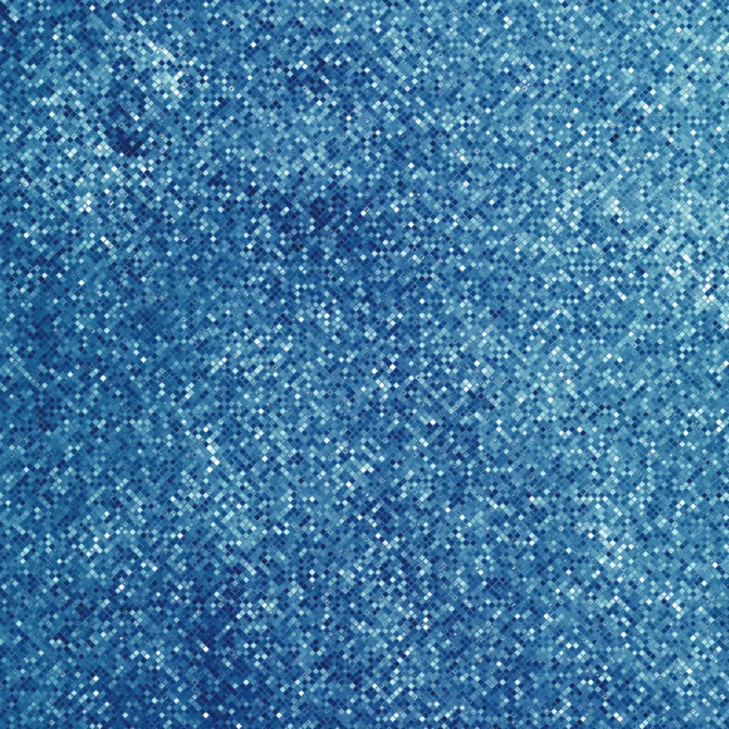 Blue Glossy Glass Mosaic Tile Texture