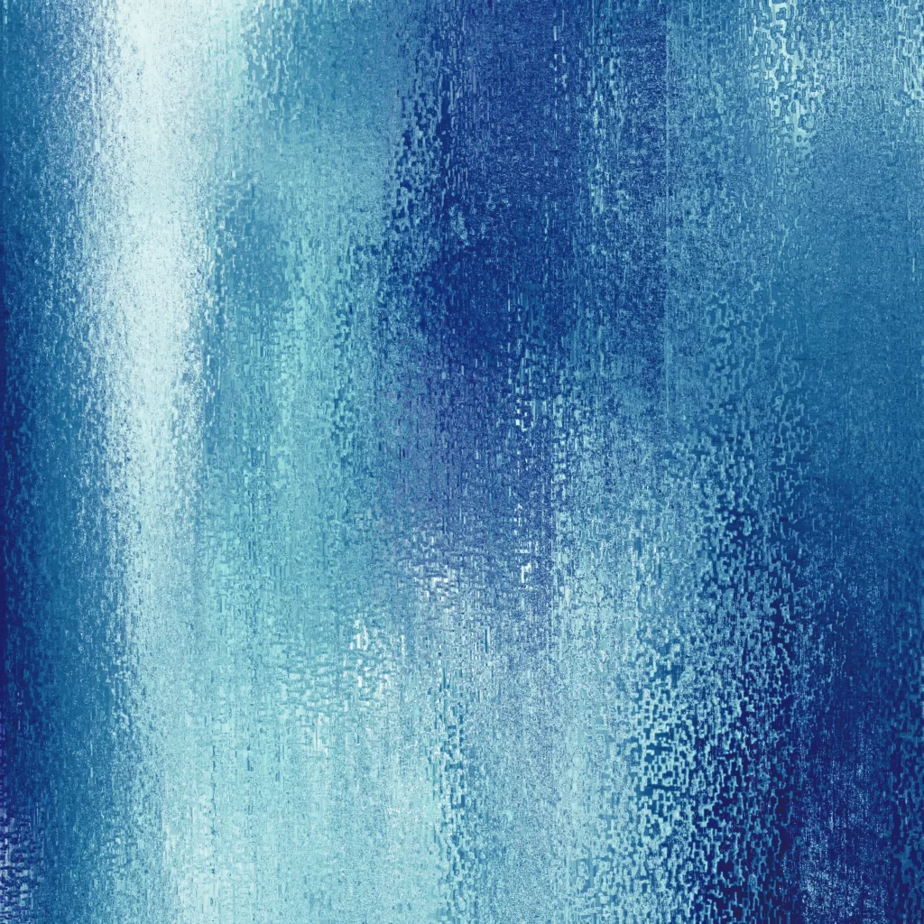 Blue Grainy Digital Gradient Distressed Texture