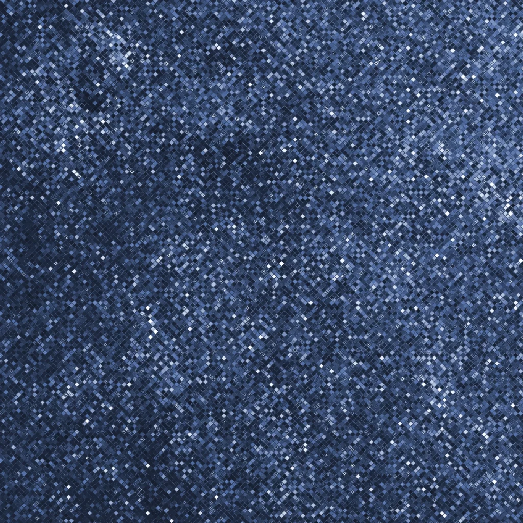 Blue Mosaic Grid Tile Shimmer Texture