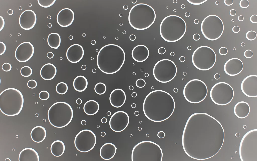bubbles water surface circular pattern texture background