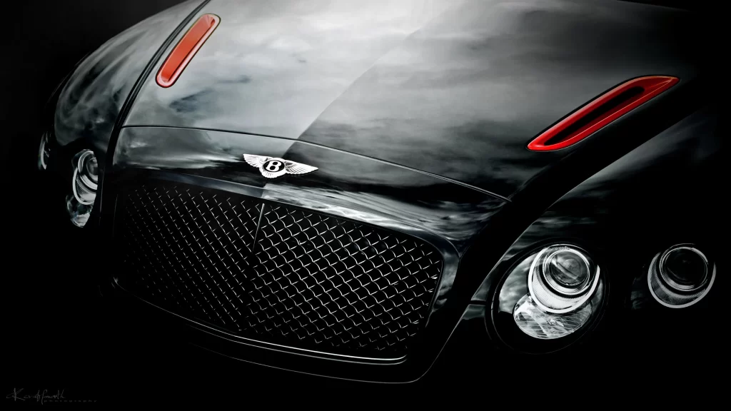 car luxury design black red