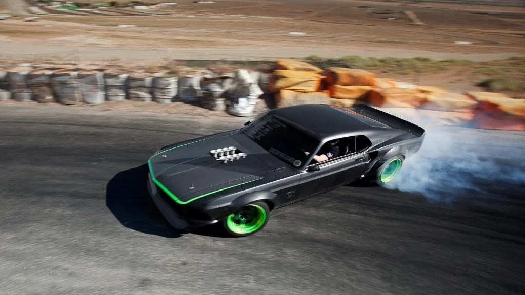 car racing speed drift smoke tires