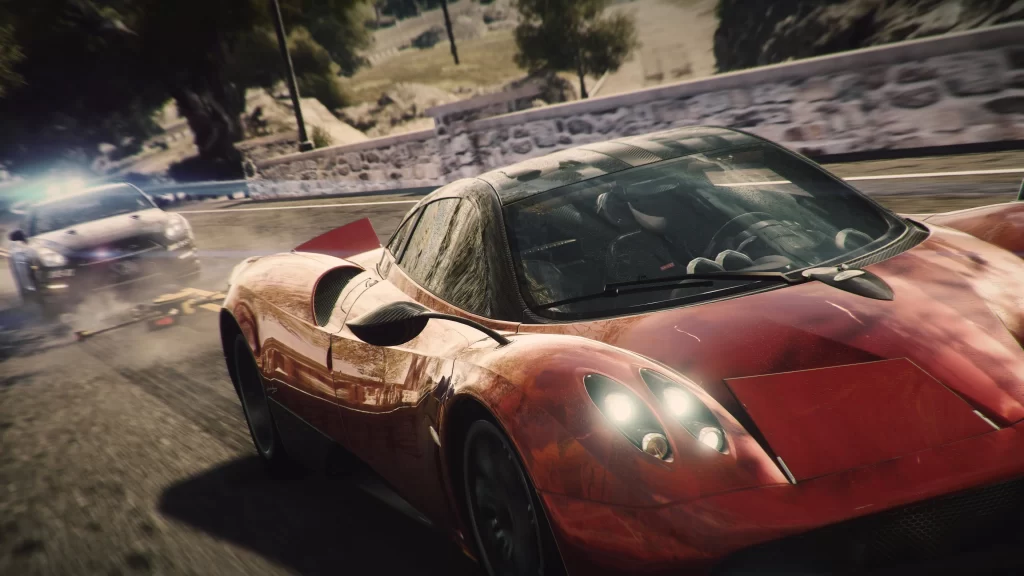car racing speed pursuit luxury police