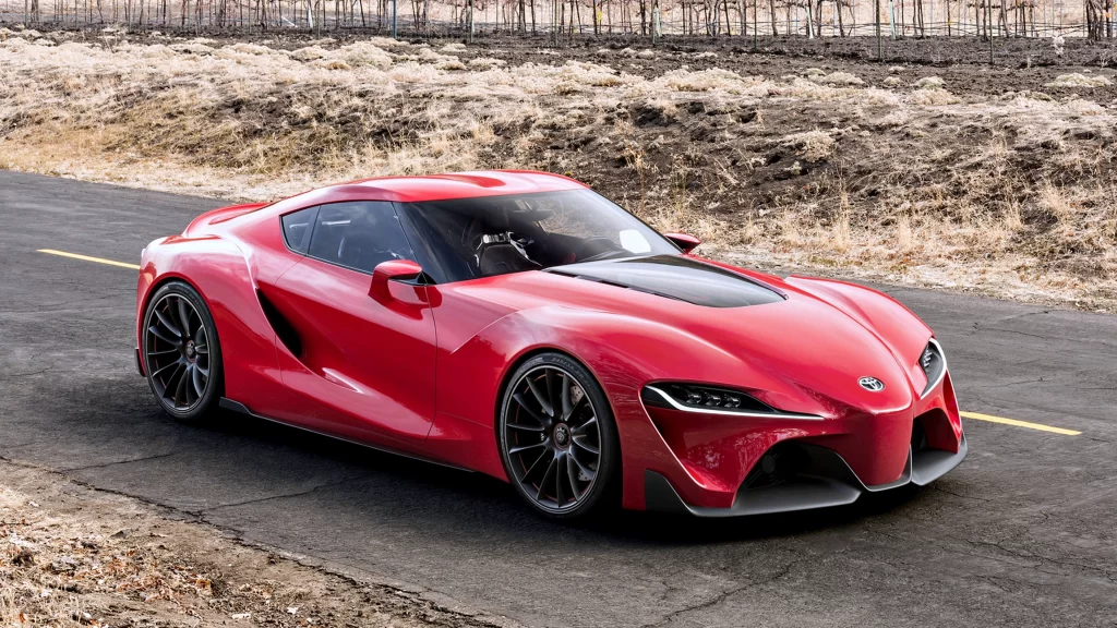car red sport road design exterior