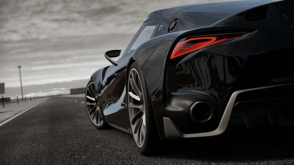 car road black design luxury sporty