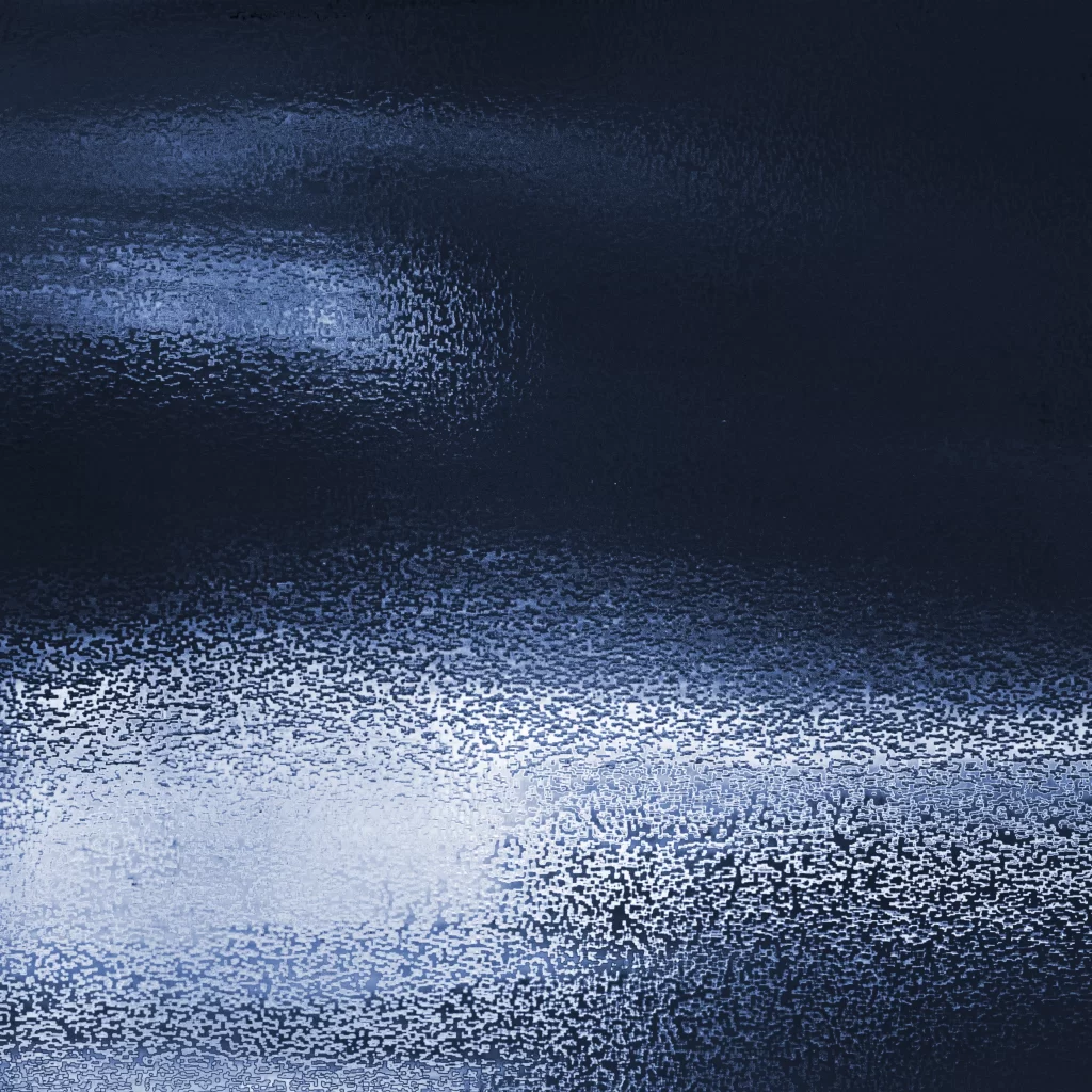 Dark Blue Digital Glitch Noise Gradient Texture
