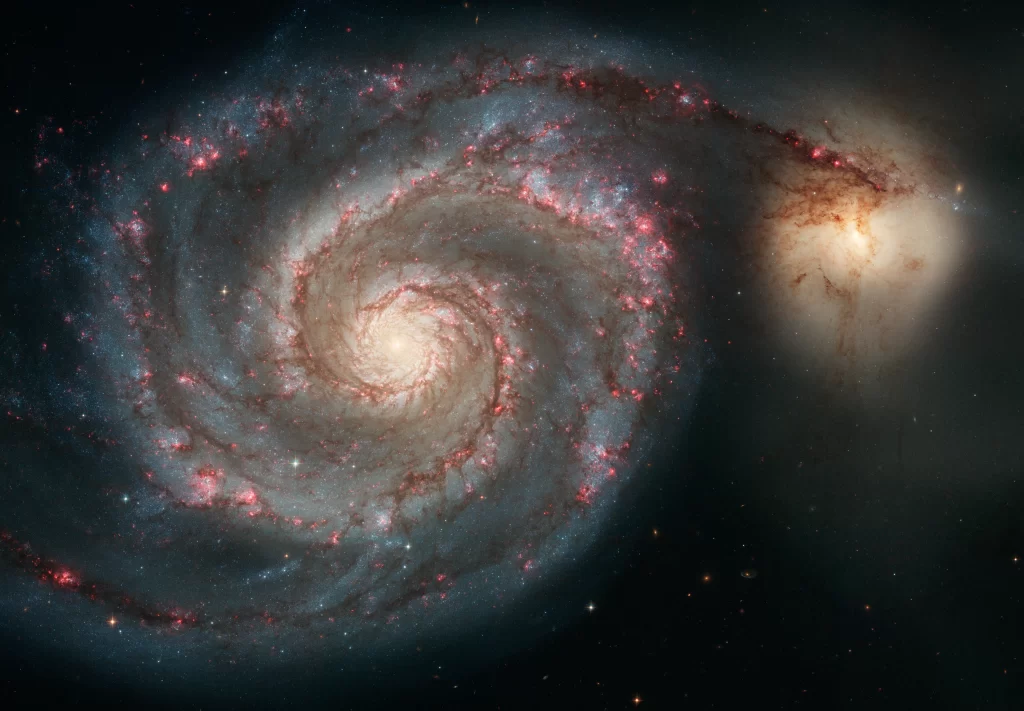Galaxy spiral cosmic stars space nebula