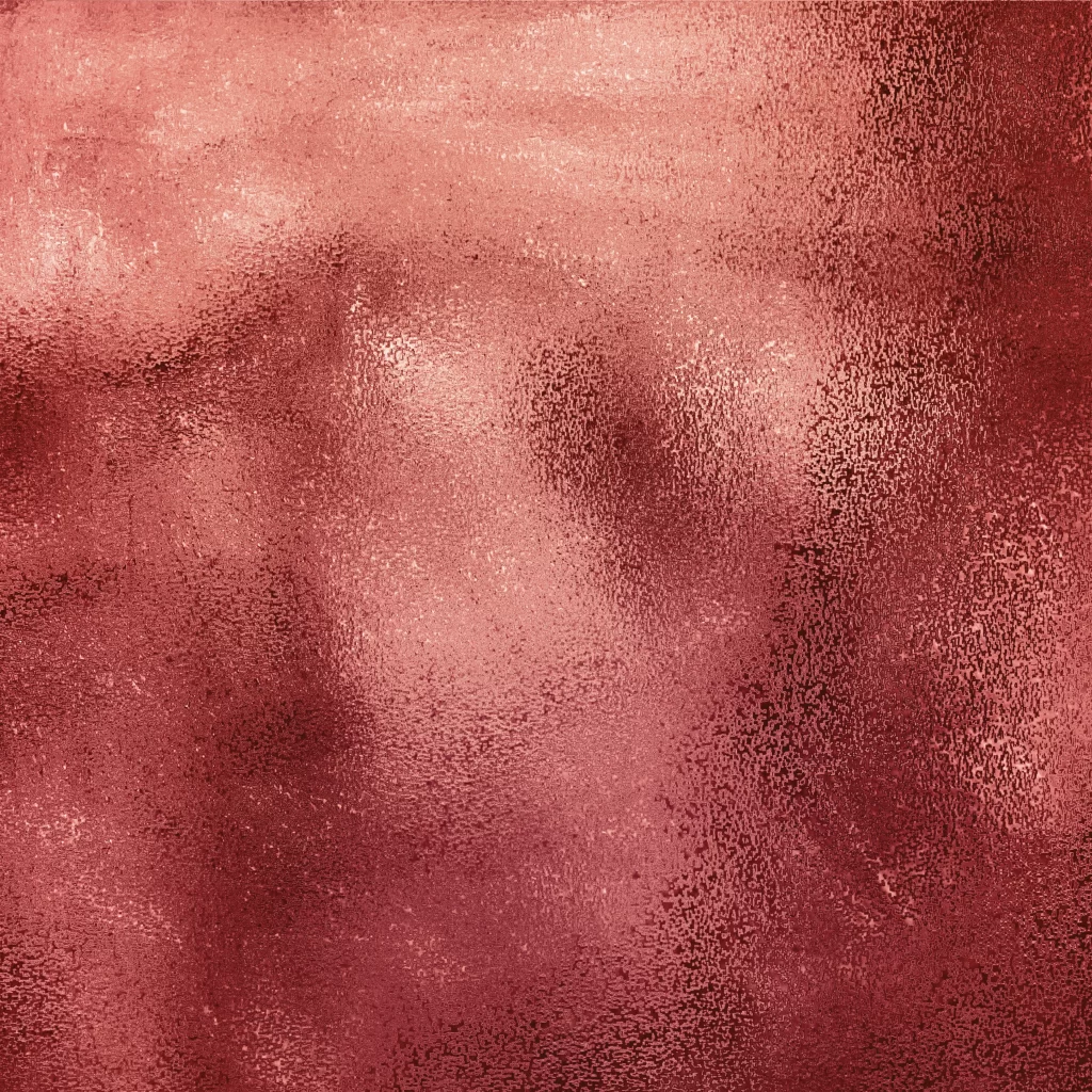 Rose Gold Brushed Metallic Textured Surface