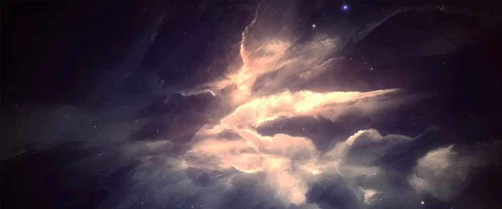 space clouds stars nebula cosmic