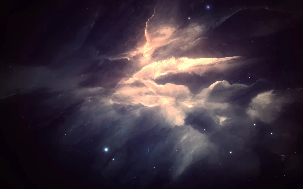 space nebula cosmic clouds stars universe galaxy celestial