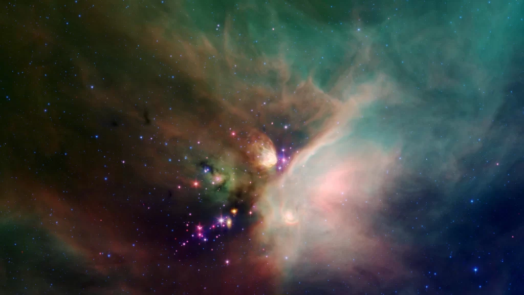 space nebula stars cosmic universe colorful galaxy