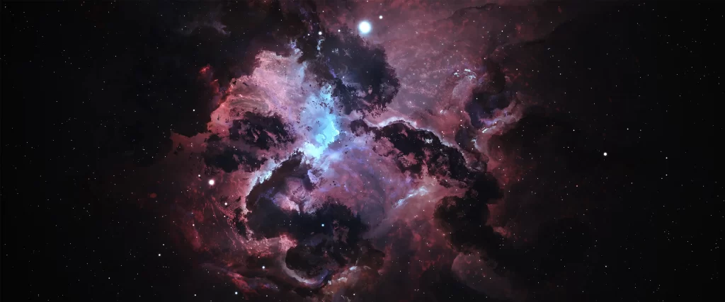 Space Nebula Stars Gas Clouds Cosmic