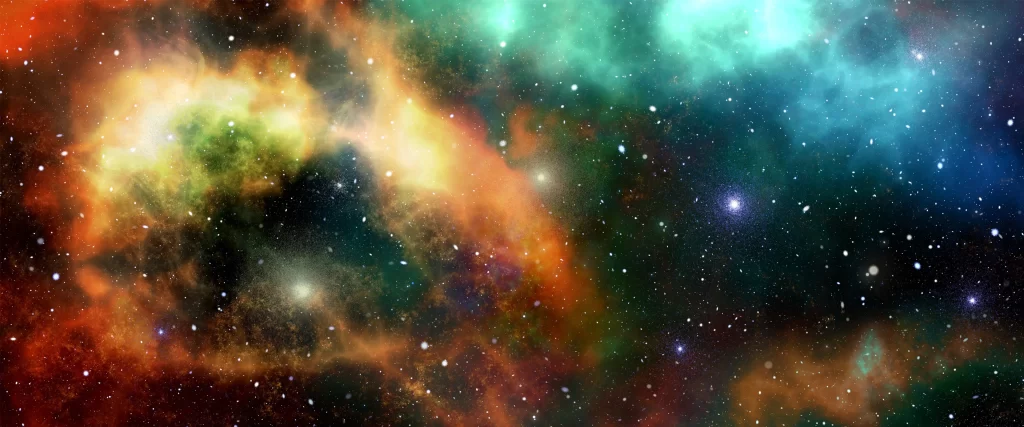 space, stars, nebula, cosmic, colorful, universe
