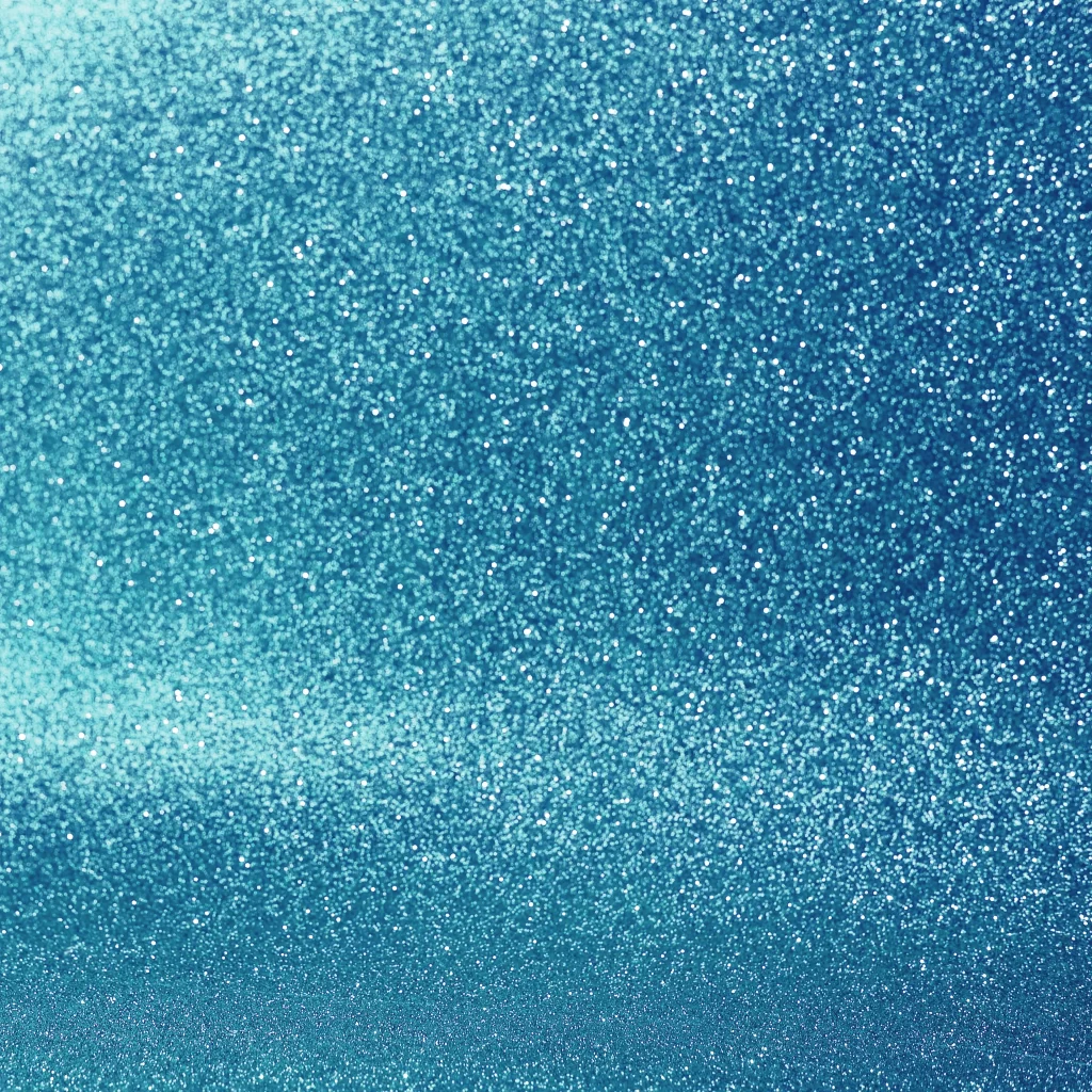 Turquoise Blue Glitter Sparkling Granular Texture