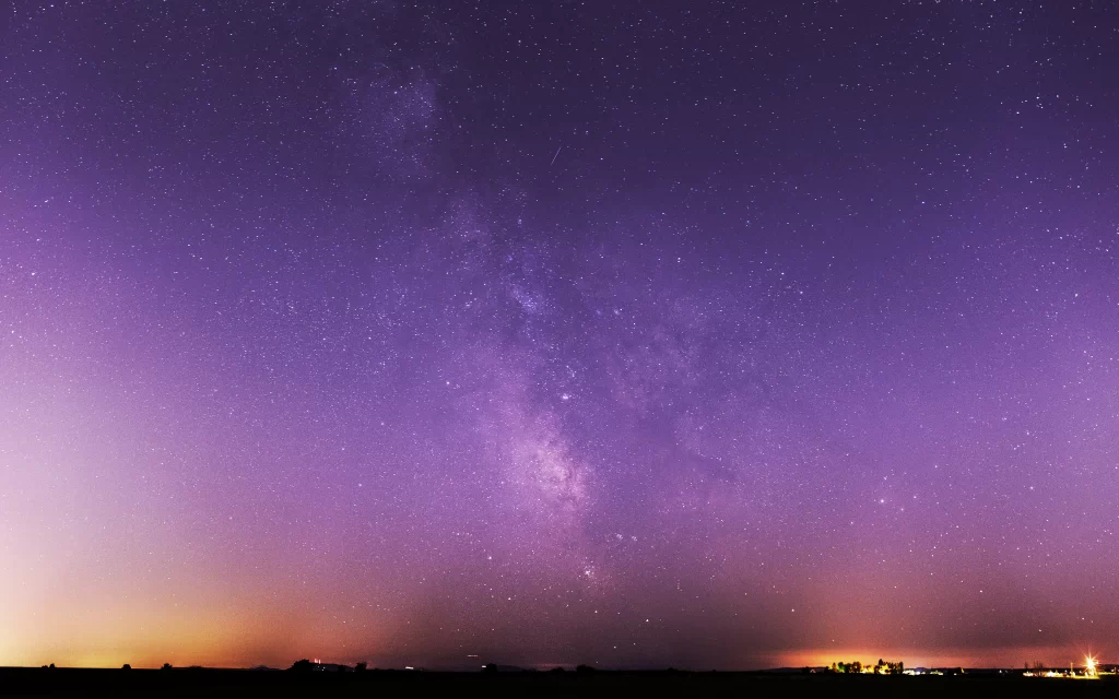 Milky Way Stars Sky Night Landscape